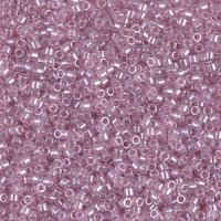 Miyuki delica beads 15/0 - Transparent pale orchid luster DBS-1473